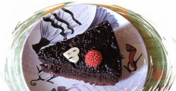 Торт «Шоколад на кипятке» рецепт в мультиварке и духовке Бисквит шоколад на кипятке рецепт