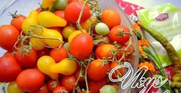 Маринованные помидоры с ароматными бархатцами Помидоры с шафраном консервированные